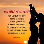 you make me happy this you can bet